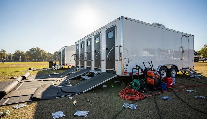 Event Restroom Trailers Anaheim
